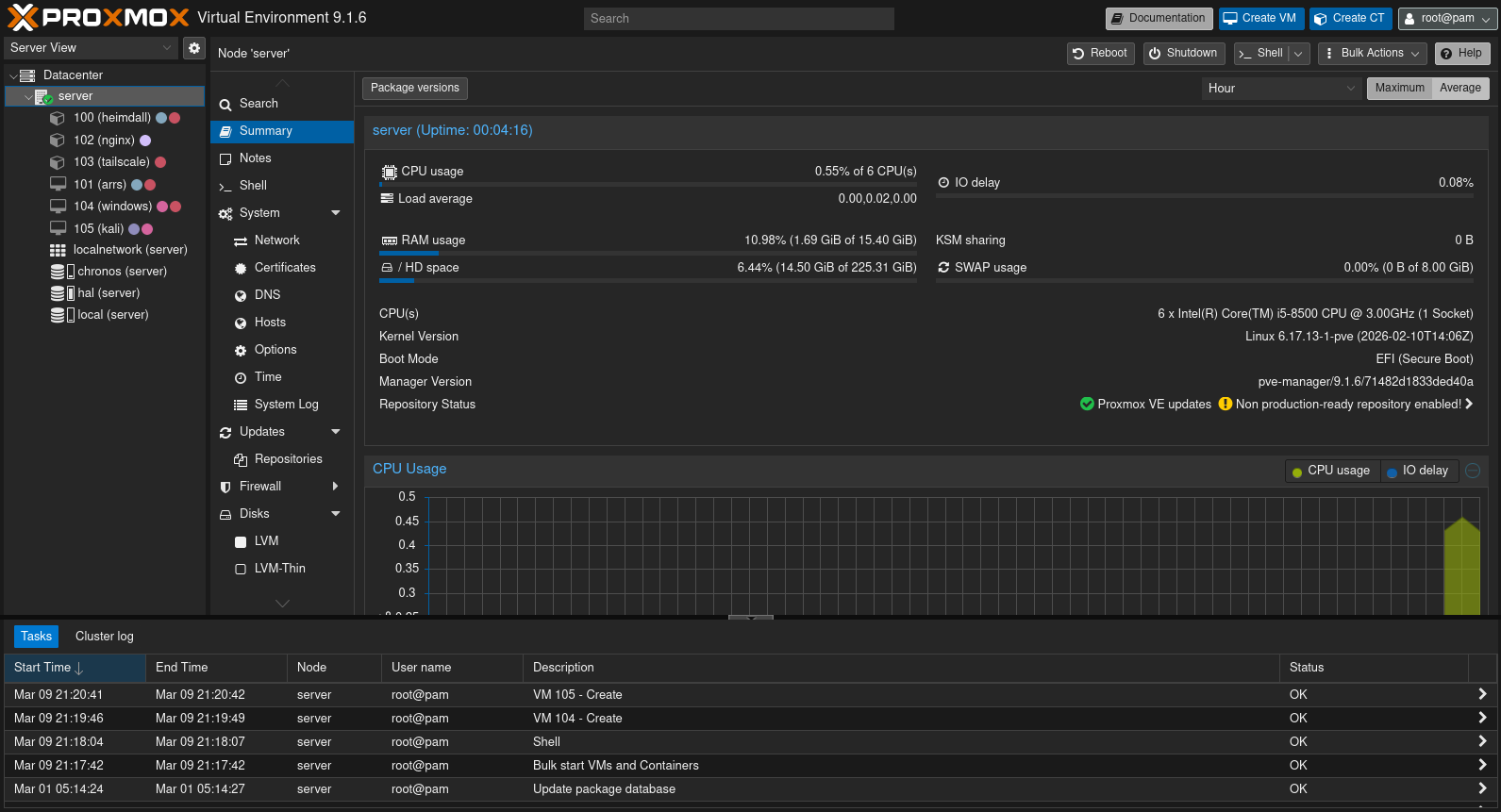 Hlavní screenshot projektu